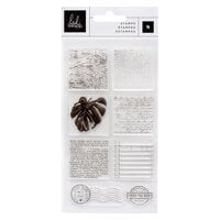 Heidi Swapp - Art Walk Collection - Clear Acrylic Stamps