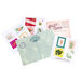 Heidi Swapp - Art Walk Collection - Postcards and Stamp Stickers with Foil Accents