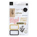 Heidi Swapp - Storyline Chapters Collection - Mini Sticker Book - The Journaler with Foil Accents