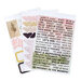 Heidi Swapp - Storyline Chapters Collection - Mini Sticker Book - The Journaler with Foil Accents
