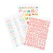 Heidi Swapp - Storyline Chapters Collection - Mini Sticker Book - The Planner with Foil Accents