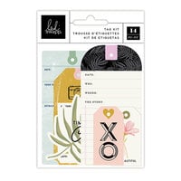 Heidi Swapp - Old School Collection - Tag Set - Cotton Cord