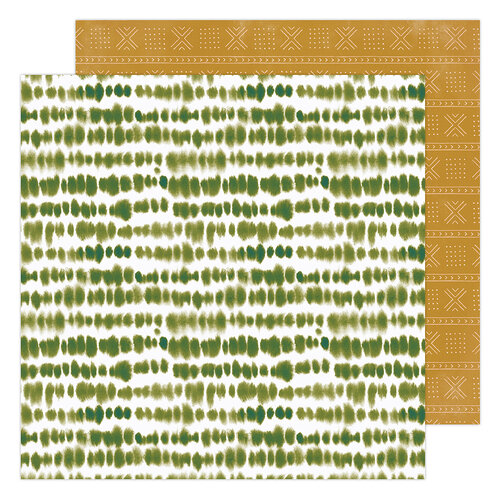 Heidi Swapp - Care Free Collection - 12 x 12 Double Sided Paper - Sandstone