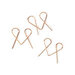 Heidi Swapp - Sun Chaser Collection - Heart Shaped Paper Clips - Rose Gold