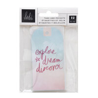 Heidi Swapp - Sun Chaser Collection - Embellishments - Tag Set