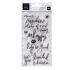 Heidi Swapp - Sun Chaser Collection - Clear Acrylic Stamps