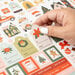 Crate Paper - Holly Jolly Holiday Collection - 6 x 12 Stickers - Foil