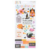 Paige Evans - Tricks And Treats Collection - 6 x 12 Cardstock Stickers - Holographic Foil