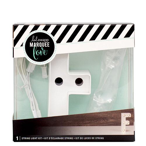 Heidi Swapp - Marquee Love Collection - Marquee Kit - 4 Inches - Letter F