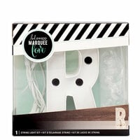 Heidi Swapp - Marquee Love Collection - Marquee Kit - 4 Inches - Letter R