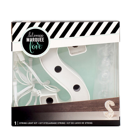Heidi Swapp - Marquee Love Collection - Marquee Kit - 4 Inches - Letter S