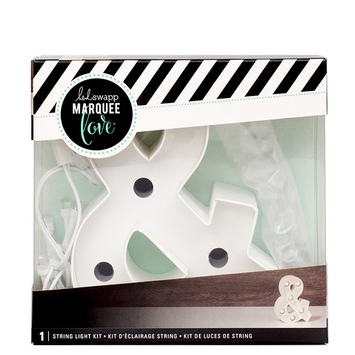 Heidi Swapp - Marquee Love Collection - Marquee Kit - 4 Inches - Ampersand