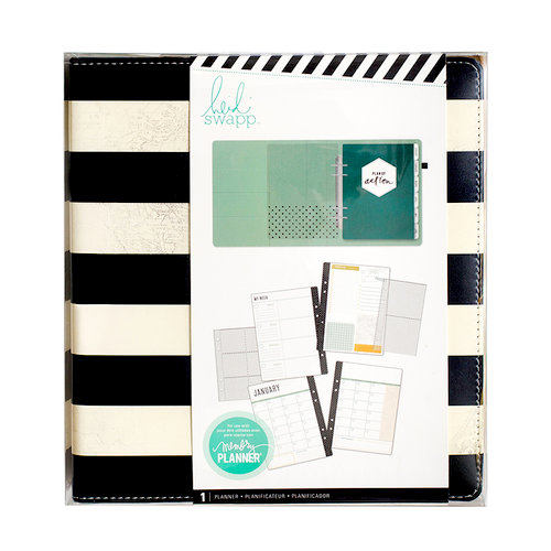 Heidi Swapp - Memory Keeping Collection - Memory Planner - Large - Stripe - Undated