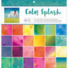 American Crafts - 12 x 12 Paper Pad - Color Splash