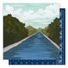 1 Canoe 2 - Creekside Collection - 12 x 12 Double Sided Paper - Up the Creek