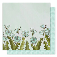 1 Canoe 2 - Creekside Collection - 12 x 12 Double Sided Paper - Chicory