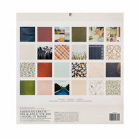 1 Canoe 2 - Creekside Collection - 12 x 12 Paper Pad with Foil Accents