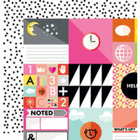 Studio Calico - Seven Paper - Amelia Collection - 12 x 12 Double Sided Paper - Paper 001