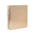 Studio Calico - Seven Paper - Handbook Collection - 6 x 8 D-Ring Album - Faux Leather - Gold