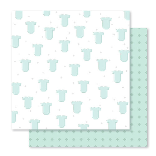 Studio Calico - Seven Paper - Clara Collection - 12 x 12 Double Sided Paper - Paper 001