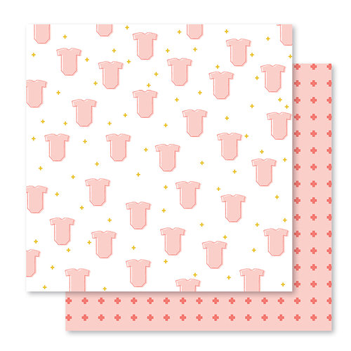 Studio Calico - Seven Paper - Clara Collection - 12 x 12 Double Sided Paper - Paper 006