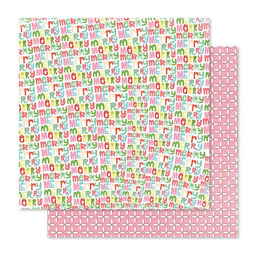 Studio Calico - Seven Paper - Felix Collection - Christmas - 12 x 12 Double Sided Paper - Paper 08