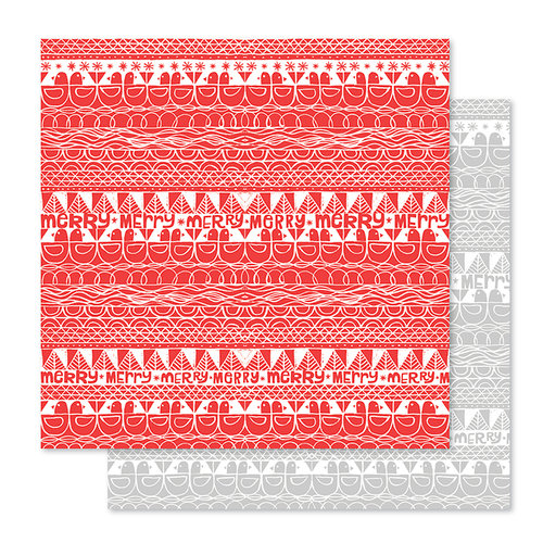 Studio Calico - Seven Paper - Felix Collection - Christmas - 12 x 12 Double Sided Paper - Paper 12