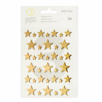 Studio Calico - Seven Paper - Felix Collection - Foiled Chipboard Stickers