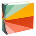 Studio Calico - Seven Paper - Handbook Collection - Elliot - 4 x 4 D-Ring Album - Chipboard - Rainbow