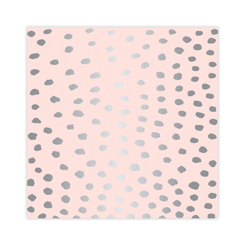 Studio Calico - Seven Paper - Goldie Collection - 12 x 12 Paper with Foil Accents - Dots