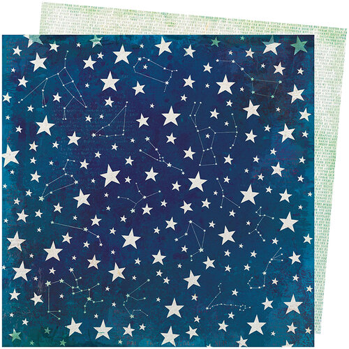 Vicki Boutin - Storyteller Collection - 12 x 12 Double Sided Paper - Stardust