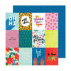 Amy Tangerine - Brave and Bold Collection - 12 x 12 Double Sided Paper - High Five