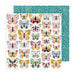 Amy Tangerine - Brave and Bold Collection - 12 x 12 Double Sided Paper - Monarch