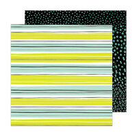 Amy Tangerine - Brave and Bold Collection - 12 x 12 Double Sided Paper - Chill Out
