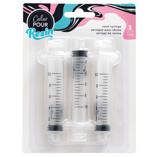 American Crafts - Color Pour Resin Collection - Syringes - 3 Pack