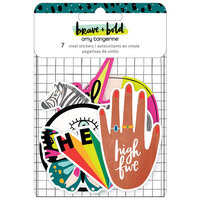 Amy Tangerine - Brave and Bold Collection - Stickers -Vinyl