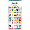 Amy Tangerine - Brave and Bold Collection - Mini Puffy Stickers