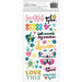 Amy Tangerine - Brave and Bold Collection - Thickers - Be Bold - Phrases - Foam