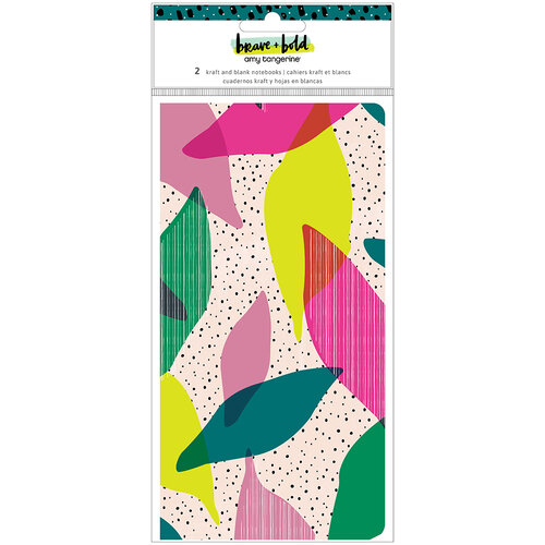 Amy Tangerine - Brave and Bold Collection - Travelers Notebook - 2 Pack