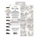 Maggie Holmes - Day to Day Planner Collection - Freestyle Disc Planner - Black and White