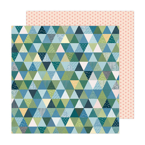 Paige Evans - Bungalow Lane Collection - 12 x 12 Double Sided Paper - Paper 3