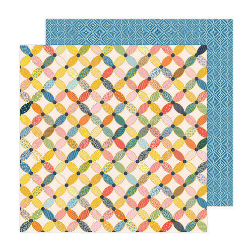 Paige Evans - Bungalow Lane Collection - 12 x 12 Double Sided Paper - Paper 12