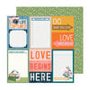 Paige Evans - Bungalow Lane Collection - 12 x 12 Double Sided Paper - Paper 24