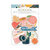 Paige Evans - Bungalow Lane Collection - Epoxy Stickers with Copper Foil Accents