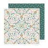 Maggie Holmes - Market Square Collection - 12 x 12 Double Sided Paper - Flower Shop