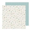 Maggie Holmes - Market Square Collection - 12 x 12 Double Sided Paper - Meadow Stroll