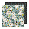 Maggie Holmes - Market Square Collection - 12 x 12 Double Sided Paper - Fresh Bouquet