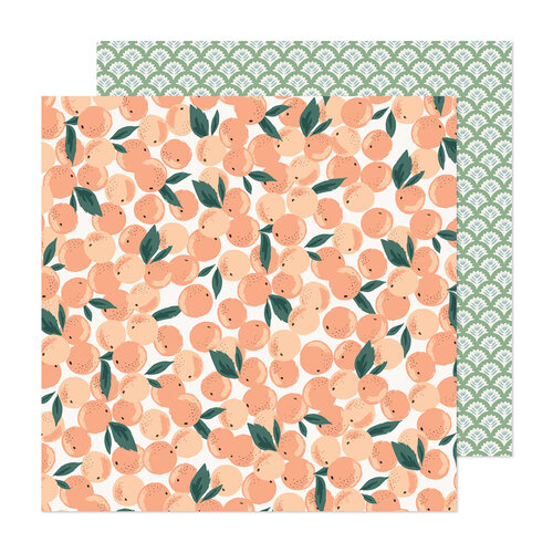 Maggie Holmes - Market Square Collection - 12 x 12 Double Sided Paper - Fresh Market