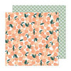 Maggie Holmes - Market Square Collection - 12 x 12 Double Sided Paper - Fresh Market