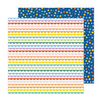 Pebbles - Kid At Heart Collection - 12 x 12 Double Sided Paper - Playful